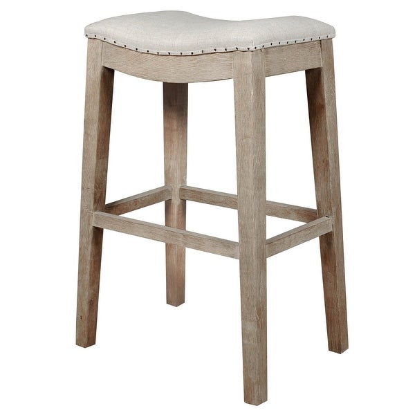 Upholstered Barstool - 31 H x 21 W x 14 L Inches