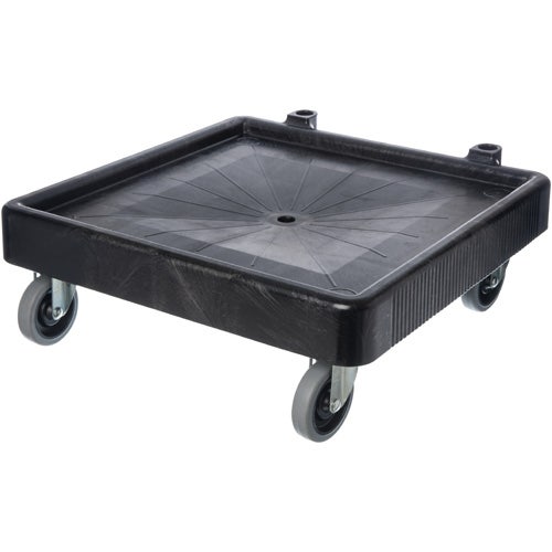 Carlisle C223603 Plastic Rack Dolly without Handle， Black