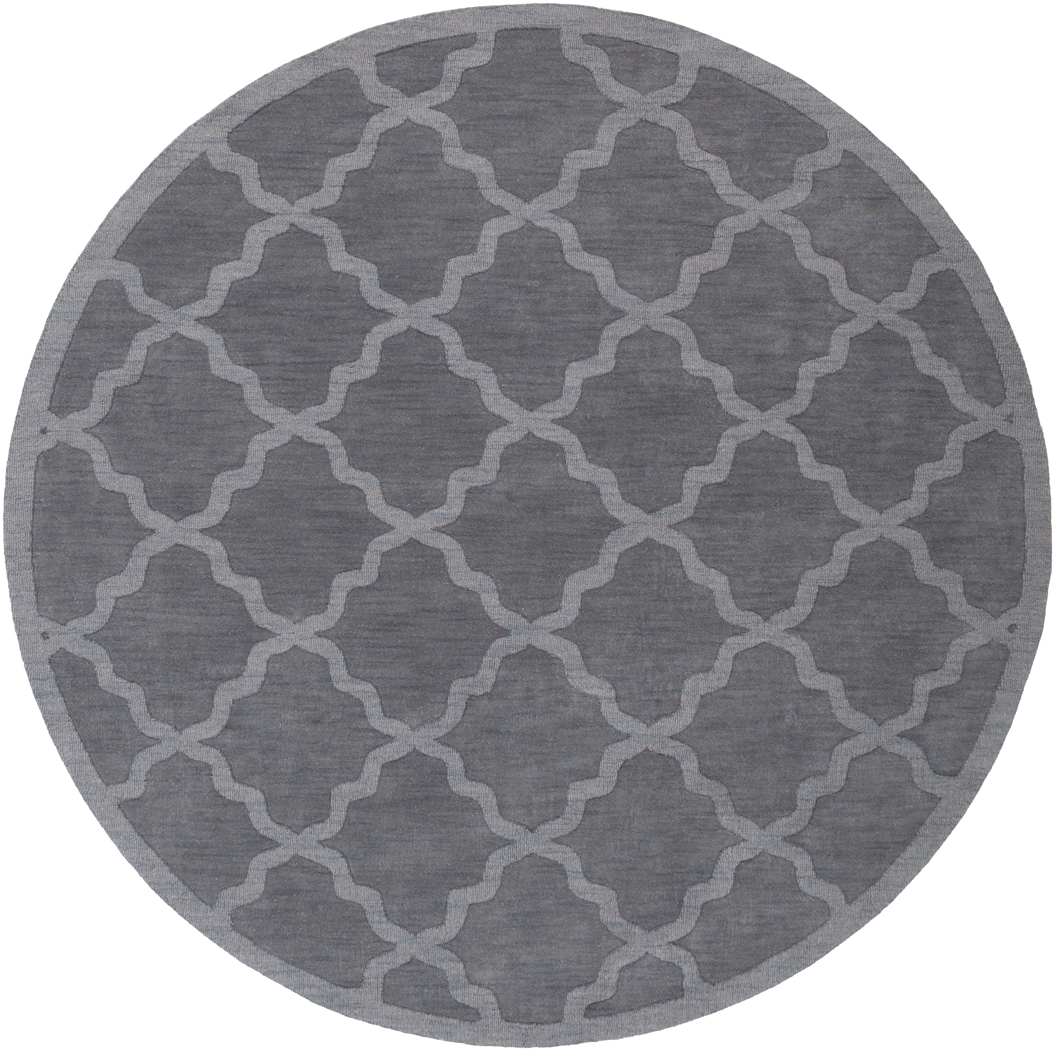 Central Park Rug in Medium Gray