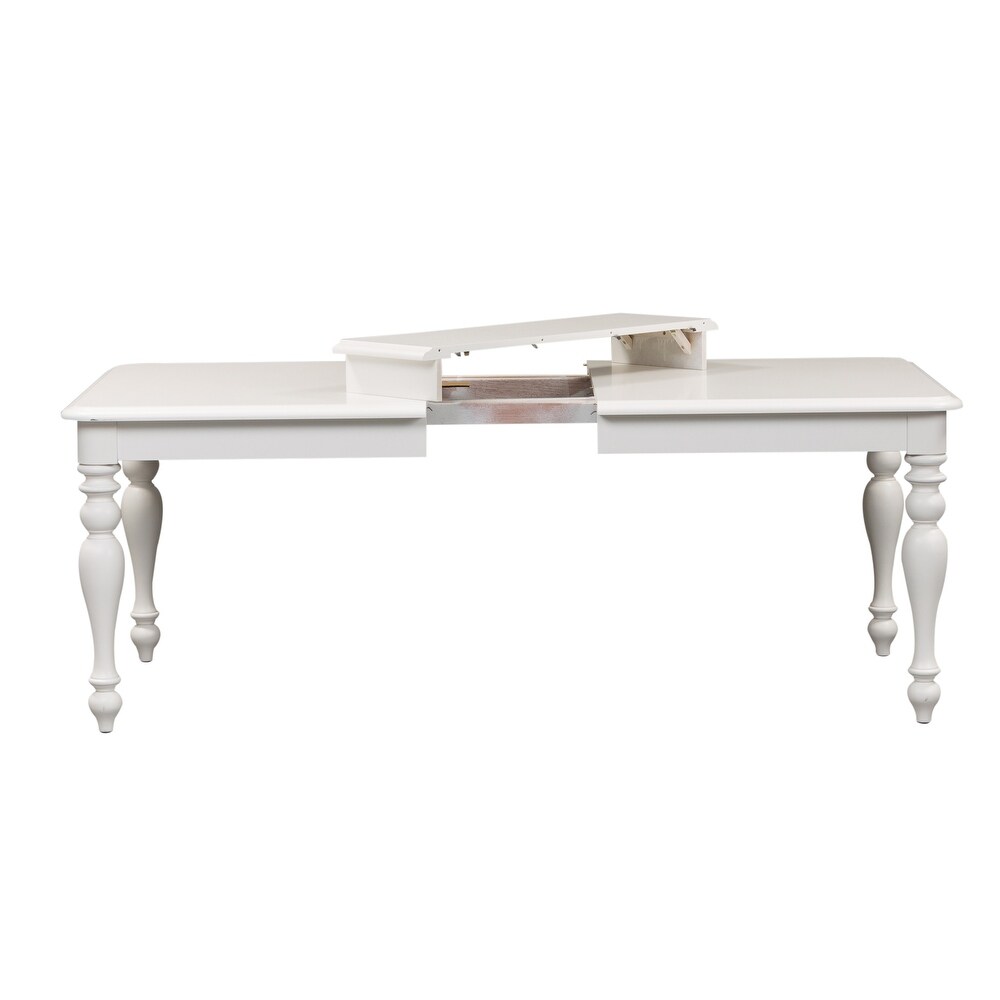 Summer House Oyster White 7 Piece Rectangular Table Set