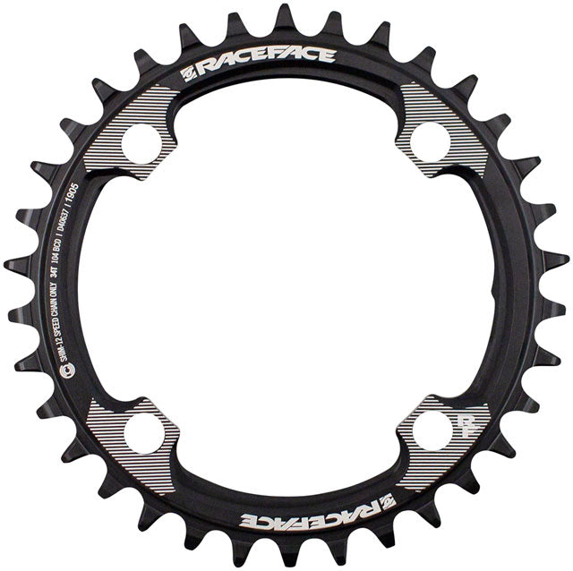 Race Face 12 Spd Chainring - Black