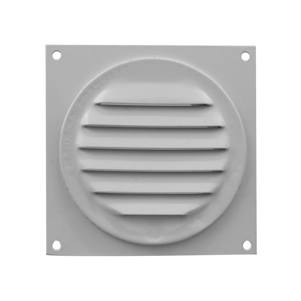 Active Ventilation 3 in. Bathroom Soffit Vent White BSV-3-WT