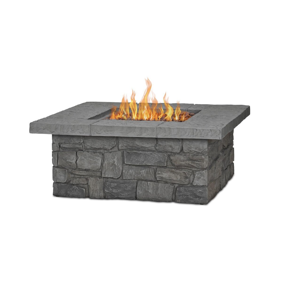 Lakeview Baywood 38-Inch Square Propane Gas Fire Table