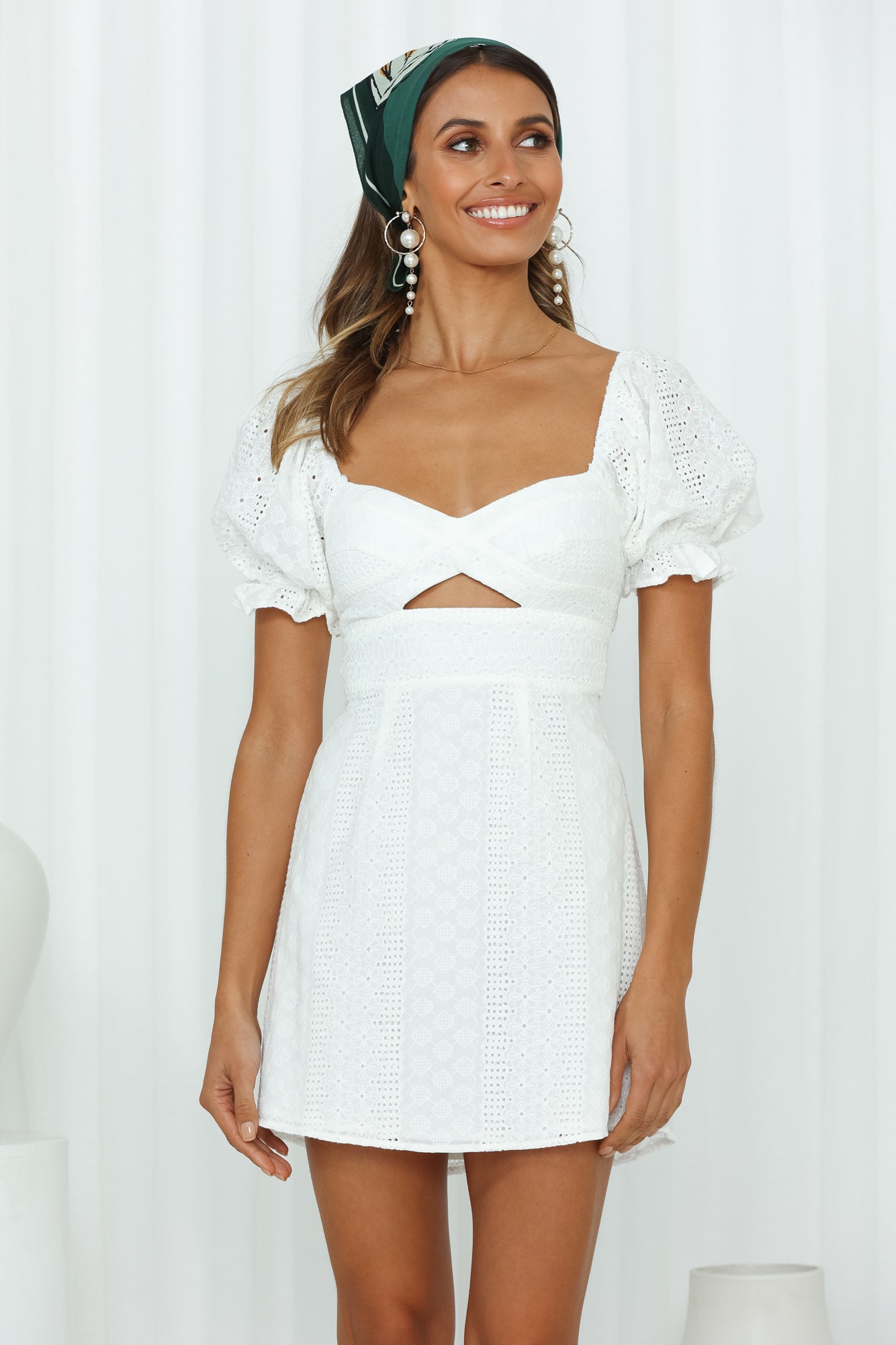 ASAP Delivery Dress White