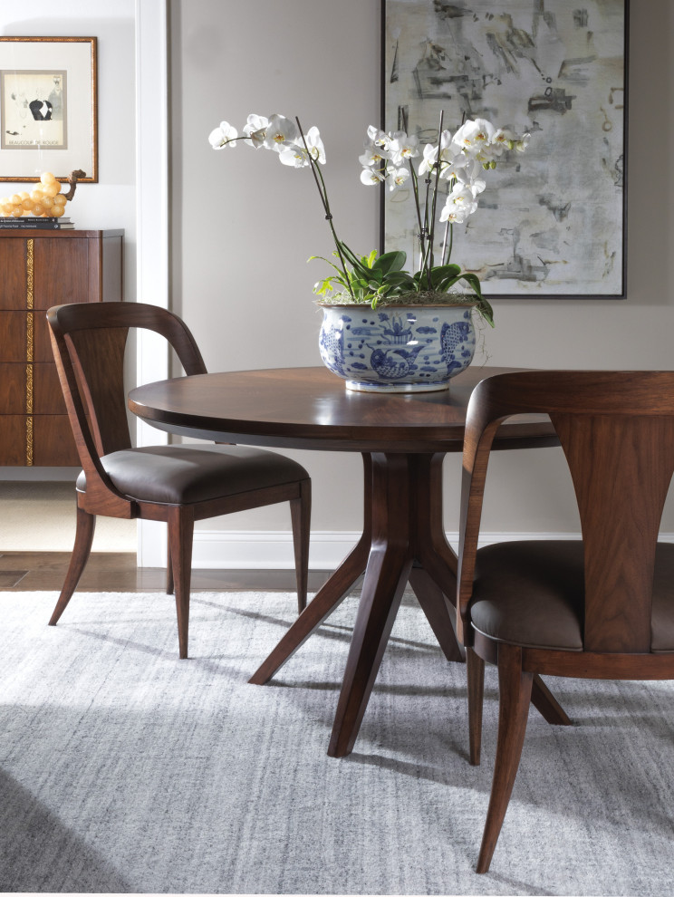 Beale Low Back Side Chair   Transitional   Armchairs And Accent Chairs   by HedgeApple  Houzz