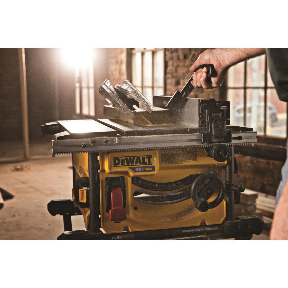 DW FLEXVOLT 60V MAX* 8-1/4In Table Saw Kit DCS7485T1 from DW