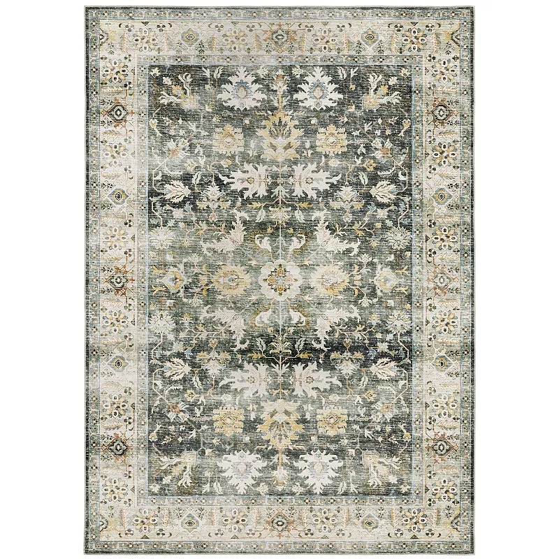 StyleHaven Clarissa Washable Vintage Ornate Area Rug