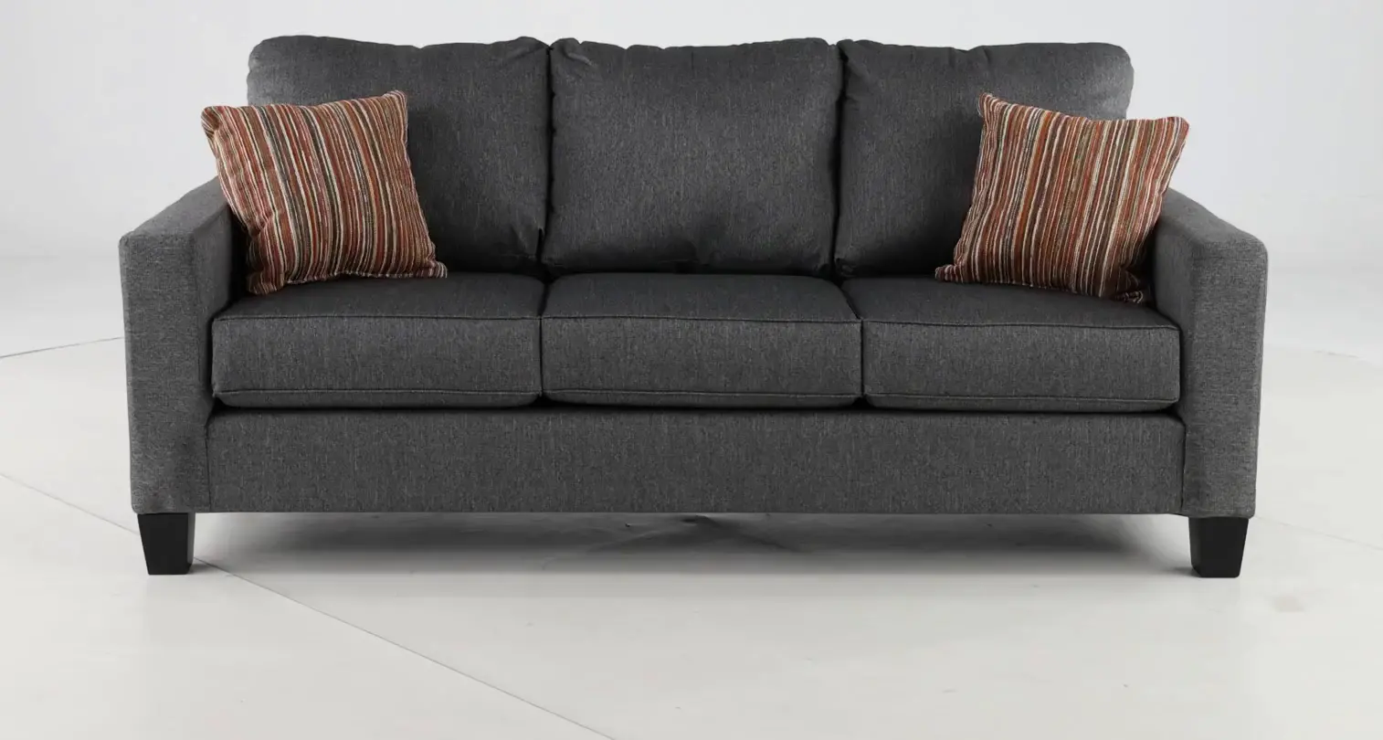 Paisely Slate Gray Sofa