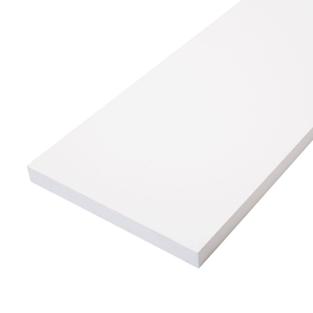 CMPC 1 in. x 8 in. x 8 ft. Primed Finger-Joint Pine Board (Actual Size: 0.75 in. x 7.25 in. x 8 ft.) (3-Piece Per Box) CMPC0028777