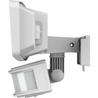 Pinegreen Lighting 3-Head 18-Watt Motion Activated 2200 Lumen White Solar Outdoor Area Light CL-SM2200L-3H