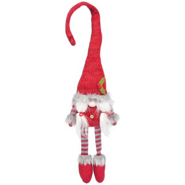 Knit Hat Gnome Christmas Xmas Shelf Sitter