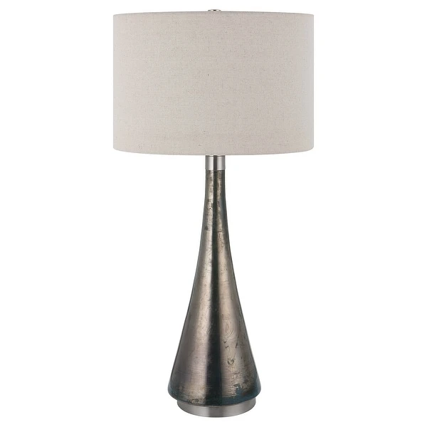 Uttermost Contour Metallic Glass Table Lamp
