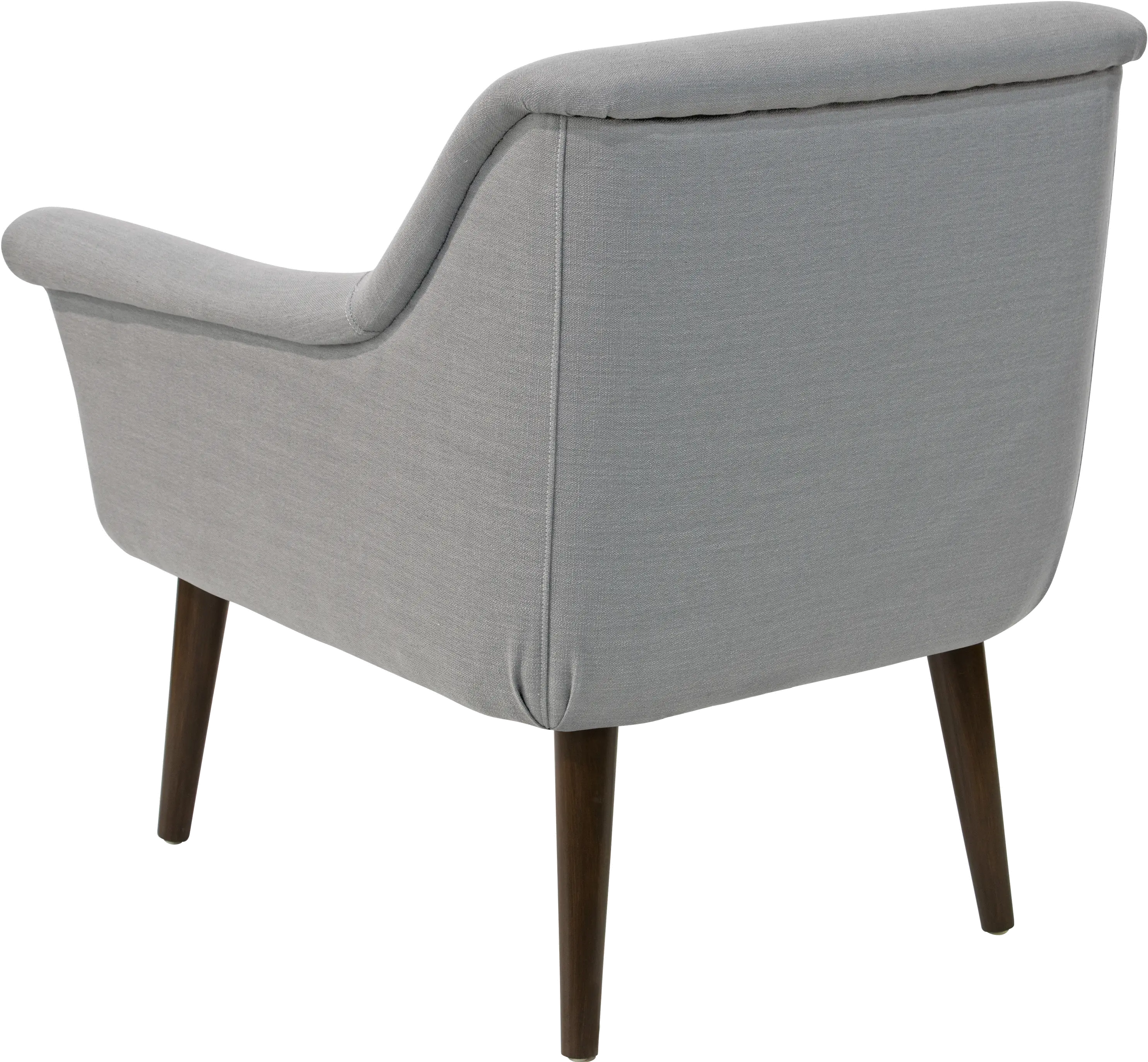 Charlotte Linen Gray Accent Chair - Skyline Furniture