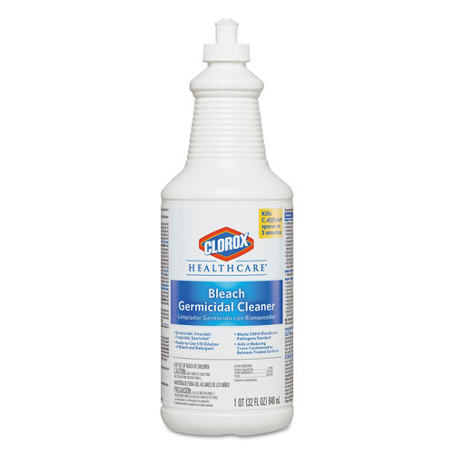 Clorox Bleach Germicidal Cleaner | 32 oz Pull-Top Bottle | COX68832