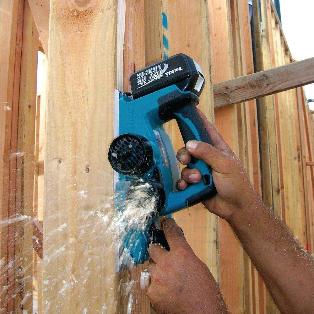 Makita 18V LXT Lithium-Ion 3-14 in. Cordless Planer (Tool-Only) XPK01Z