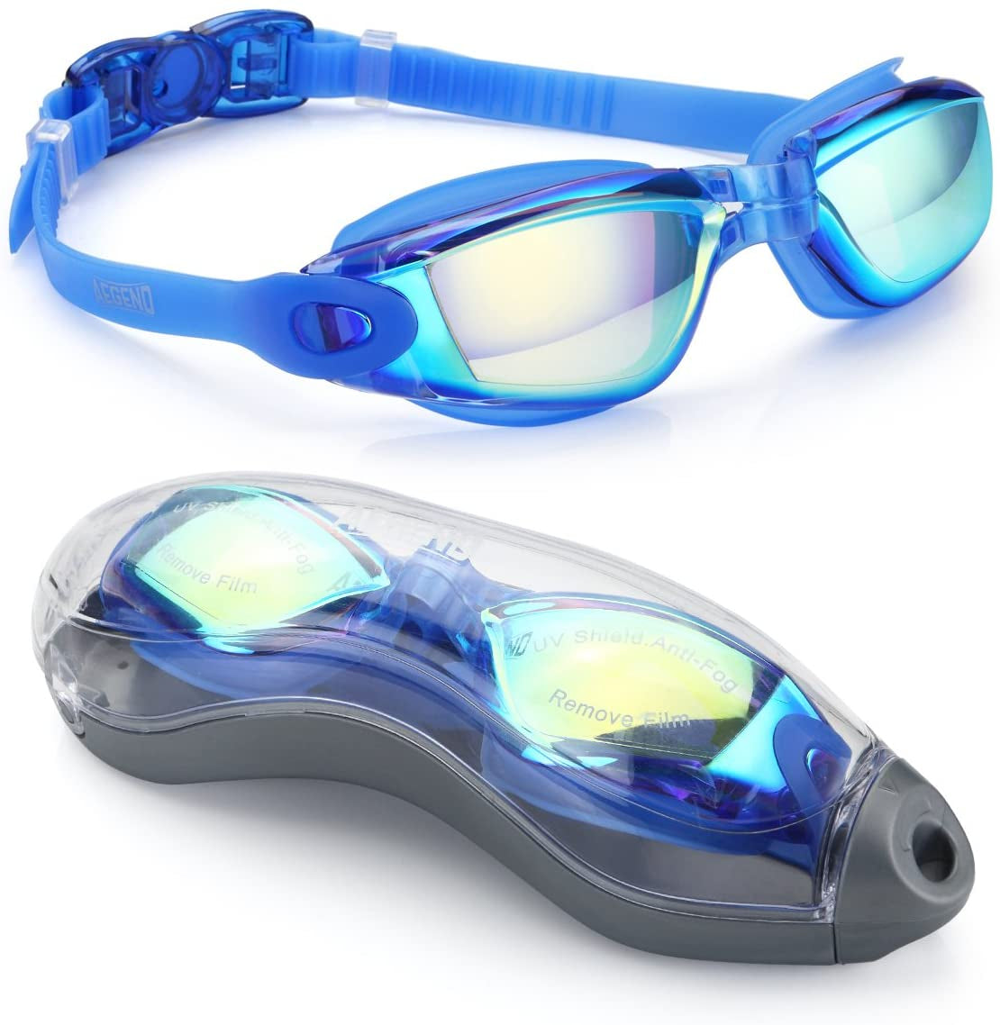 Link Active Swim Goggle With Fast Clasp Technology UV Protection Leak & Fog Proof Wide View Adult/Youth