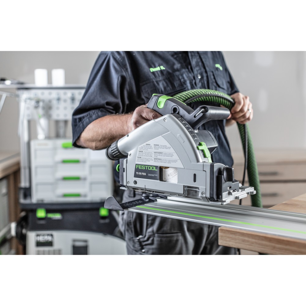 Festool 6 1/4 TS 55 FEQ-F-Plus Plunge Cut Track Saw