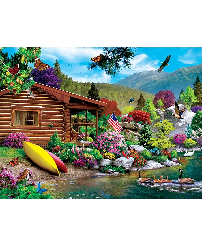 MasterPieces Puzzles Lazy Days - Free to Fly 750 Piece Puzzle By Alan Giana