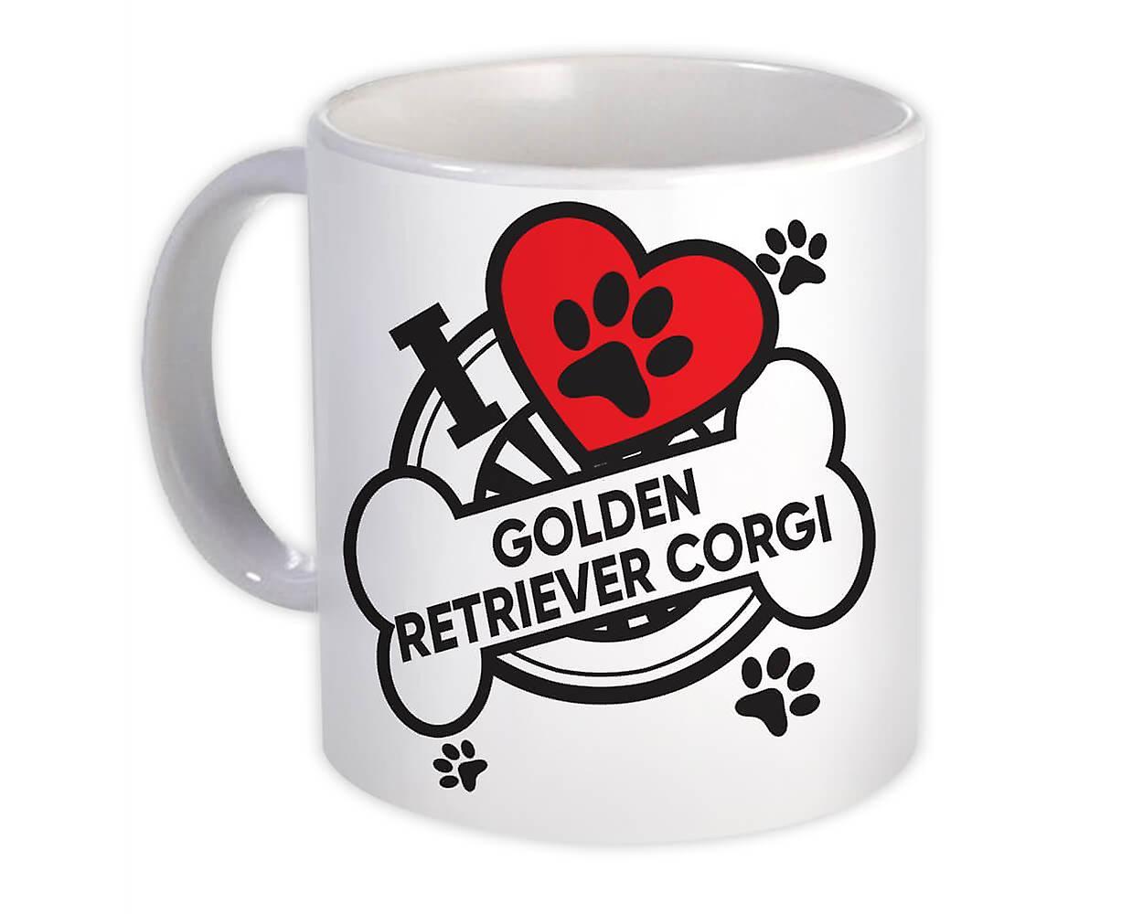 Golden Retriever Corgi: Gift Mug Dog