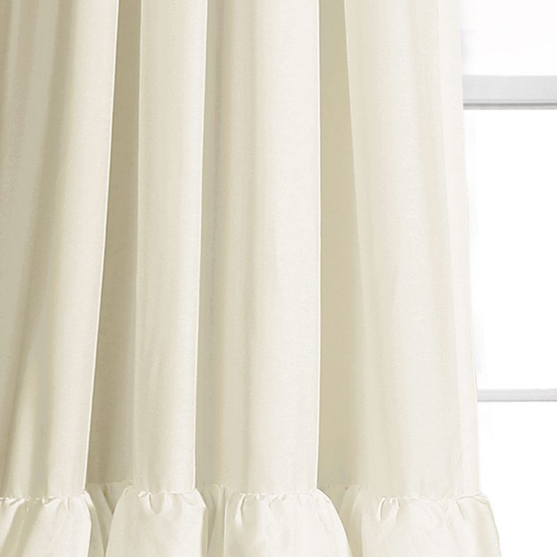 Lush Decor Allison Ruffle Window Curtains Set