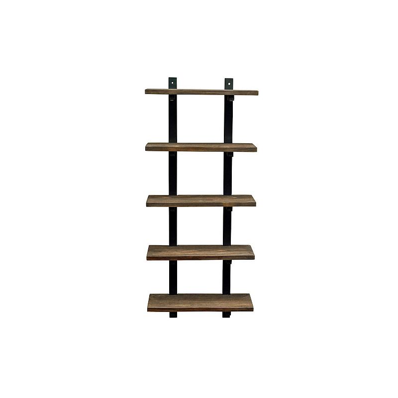 Alaterre Furniture Pomona 5-Shelf Wall Organizer