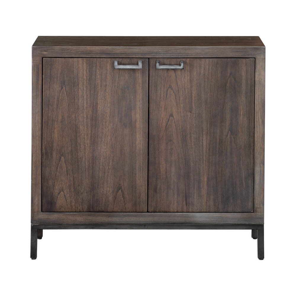 Uttermost Nadie 36 Inch Wide Mango Wood Cabinet with Adjustable