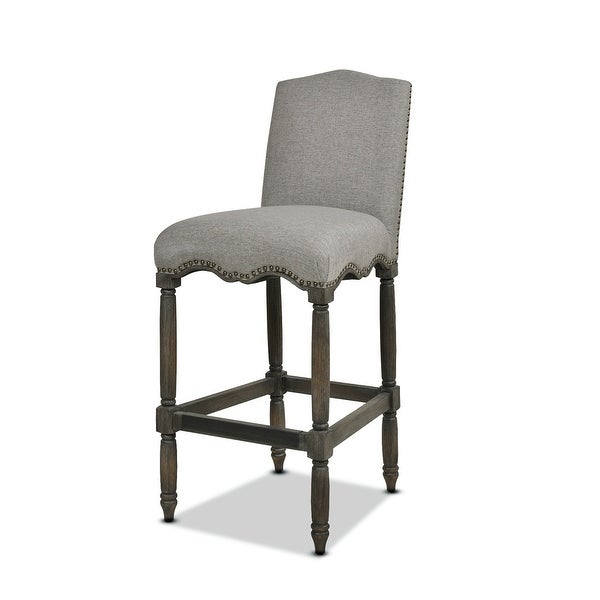 The Gray Barn Odile Lake Farmhouse Upholstered Counter Or Bar Stool