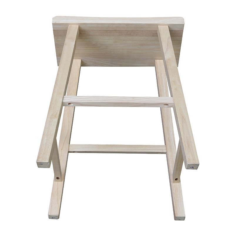 Saddle Seat Counter Stool