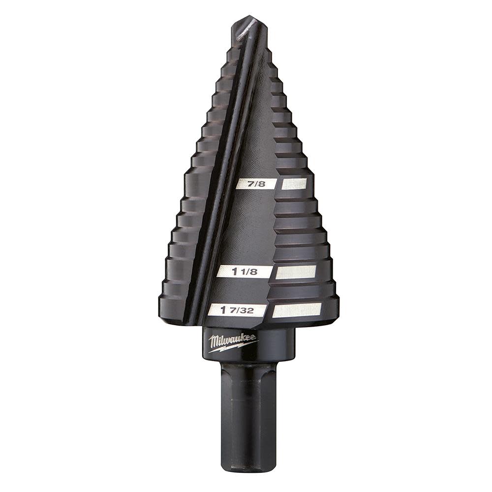 Milwaukee #11 Step Drill Bit 7/8 in. to 1-7/32 in. 48-89-9211 from Milwaukee