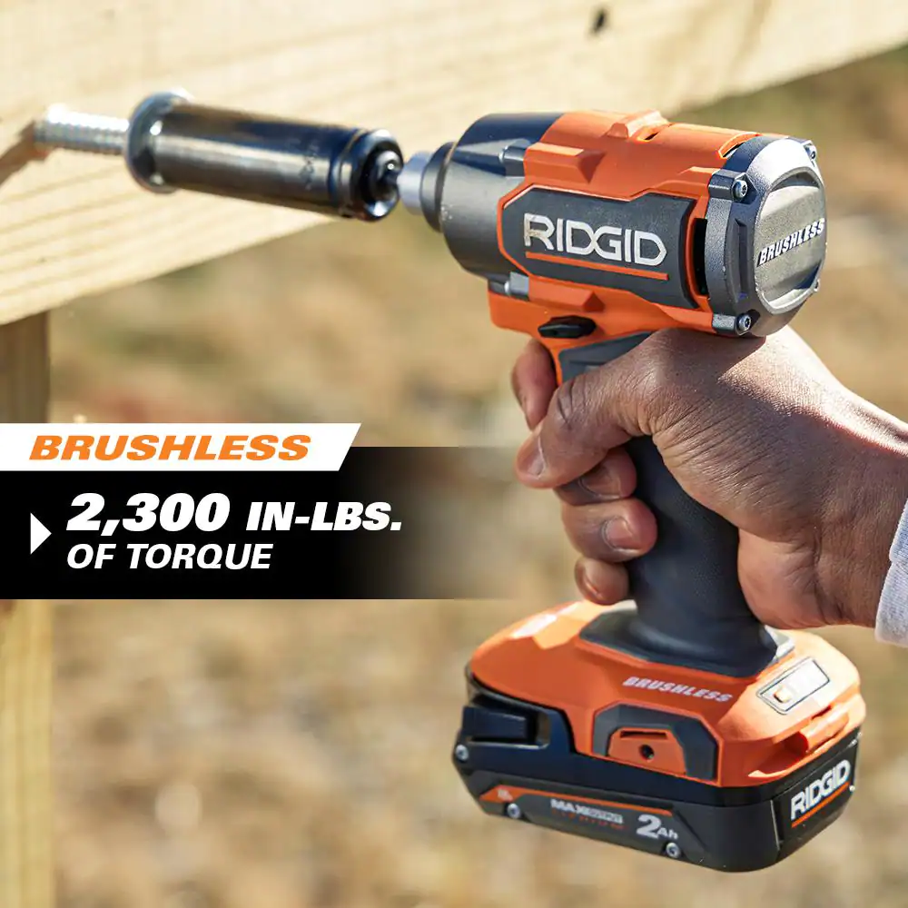 Ridgid 18V Brushless Cordless 3-Speed 1/4 in. Impact Driver (Tool Only)