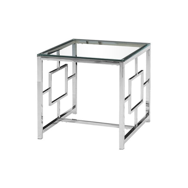 Best Master Furniture Silver End Table