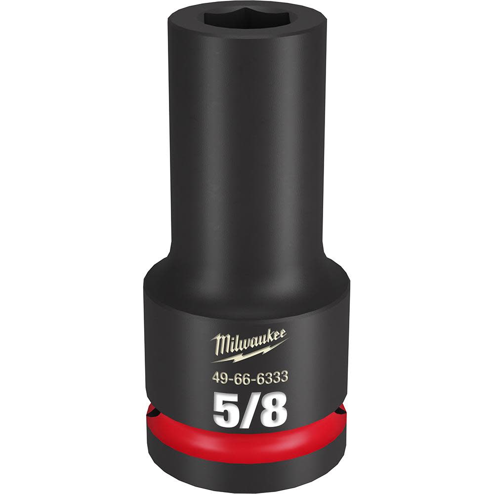 Milwaukee SHOCKWAVE Impact Duty Socket 3/4 Drive 5/8 Deep 6 Point 49-66-6333 from Milwaukee