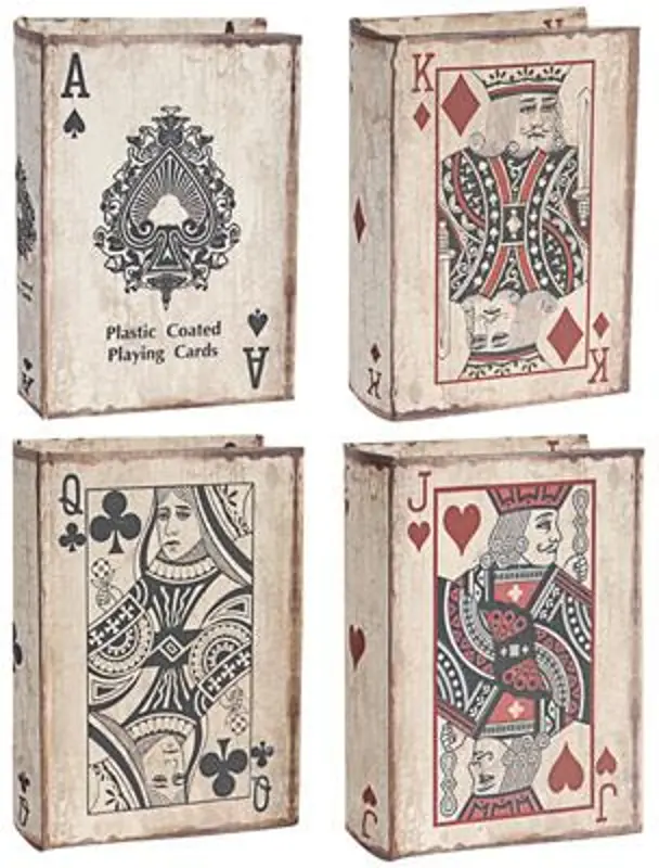 Assorted Playing Cards Book Box