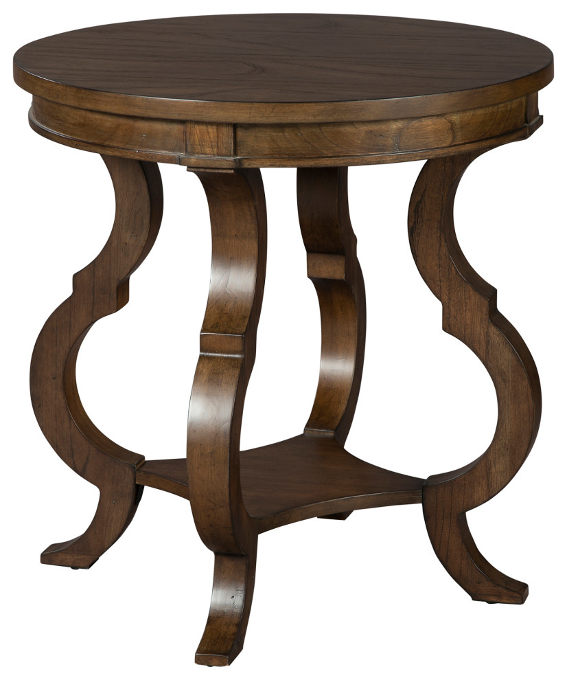 Cranbury Round End Table   Traditional   Side Tables And End Tables   by J. Thomas Products  Houzz