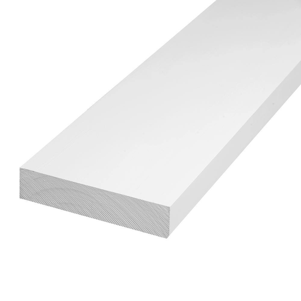 2332 in. x 3.5 in. x 16 ft. Pine Square Edge Primed Finger-Joint Trim Board 0029116