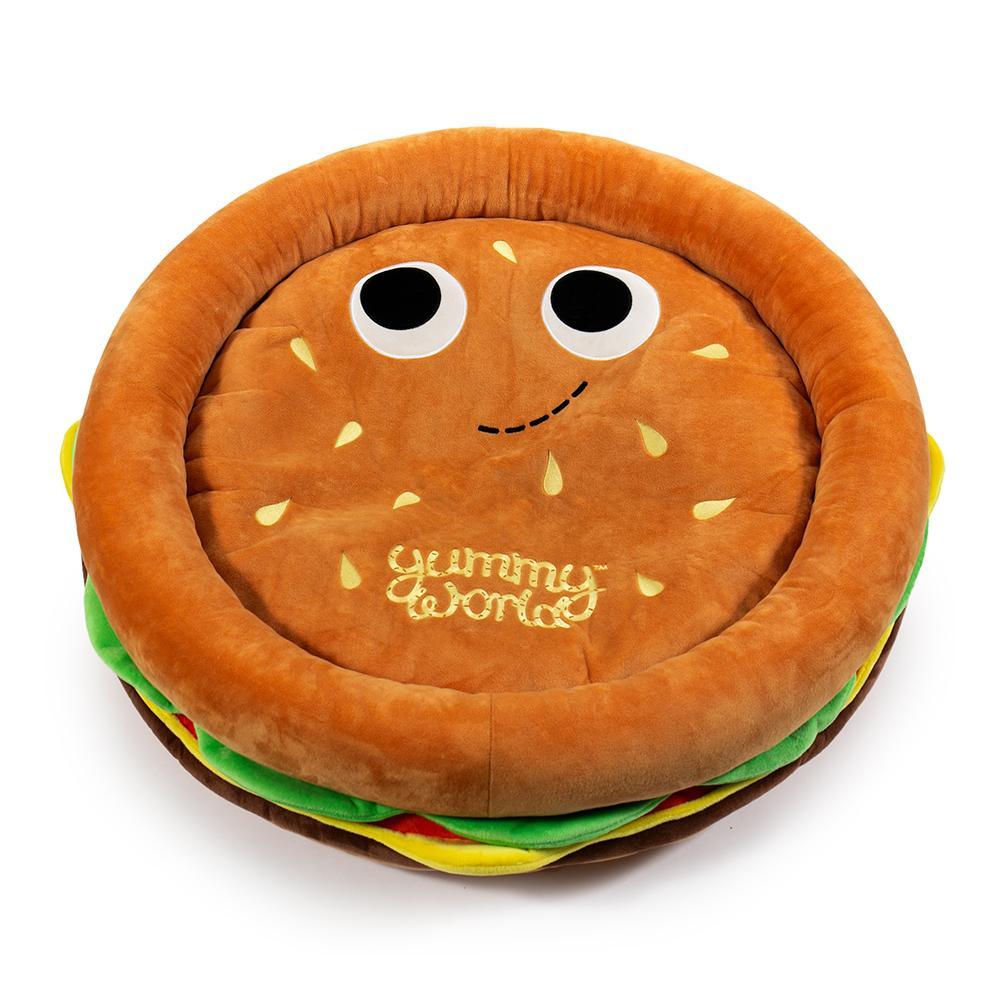 Yummy World Pets: Premium Burger Plush Dog Bed