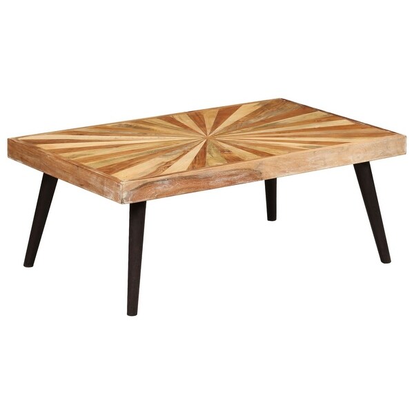 vidaXL Coffee Table Solid Mango Wood 35.4