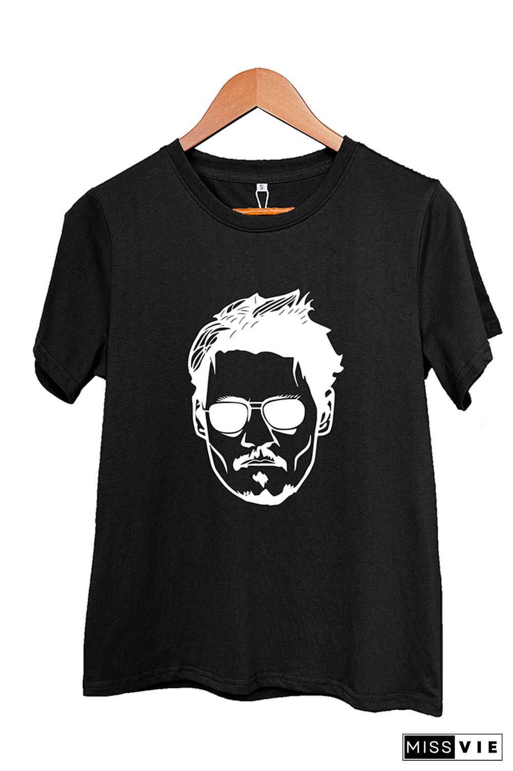 Johnny Depp Trial Graphic T-Shirt Wholesale