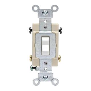 Leviton 20 Amp 4-Way Preferred Toggle Switch White R62-0CSB4-2WS