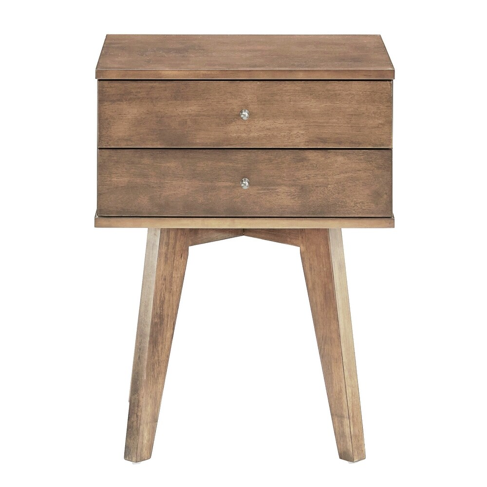 Tennant 2 Drawer Wood Nightstand from iNSPIRE Q Modern