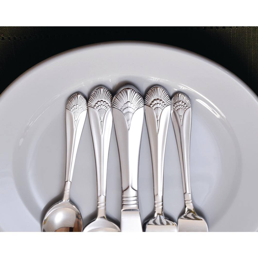 Oneida New York 1810 Stainless Steel Teaspoons U.S. Size (Set of 12) T131STSF