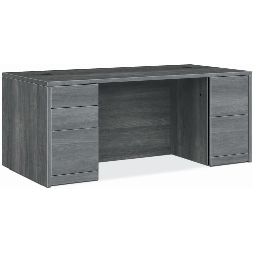 HON 10500 Series Sterling Ash Laminate Desking (105890LS1)