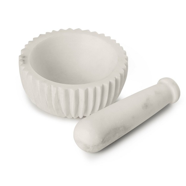 Gauri Kohli Milan Marble Mortar Pestle