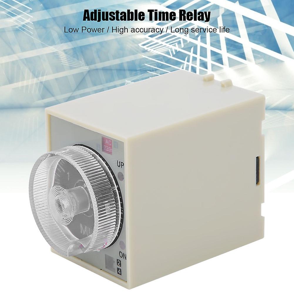 Delay Timer Time Relay Adjustable Knob High Quality Alloy Contact St3pa G Ac220v 50/60hz