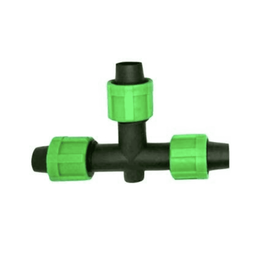 (10-Pack) Drip Irrigation 3-Way Tee 1/2