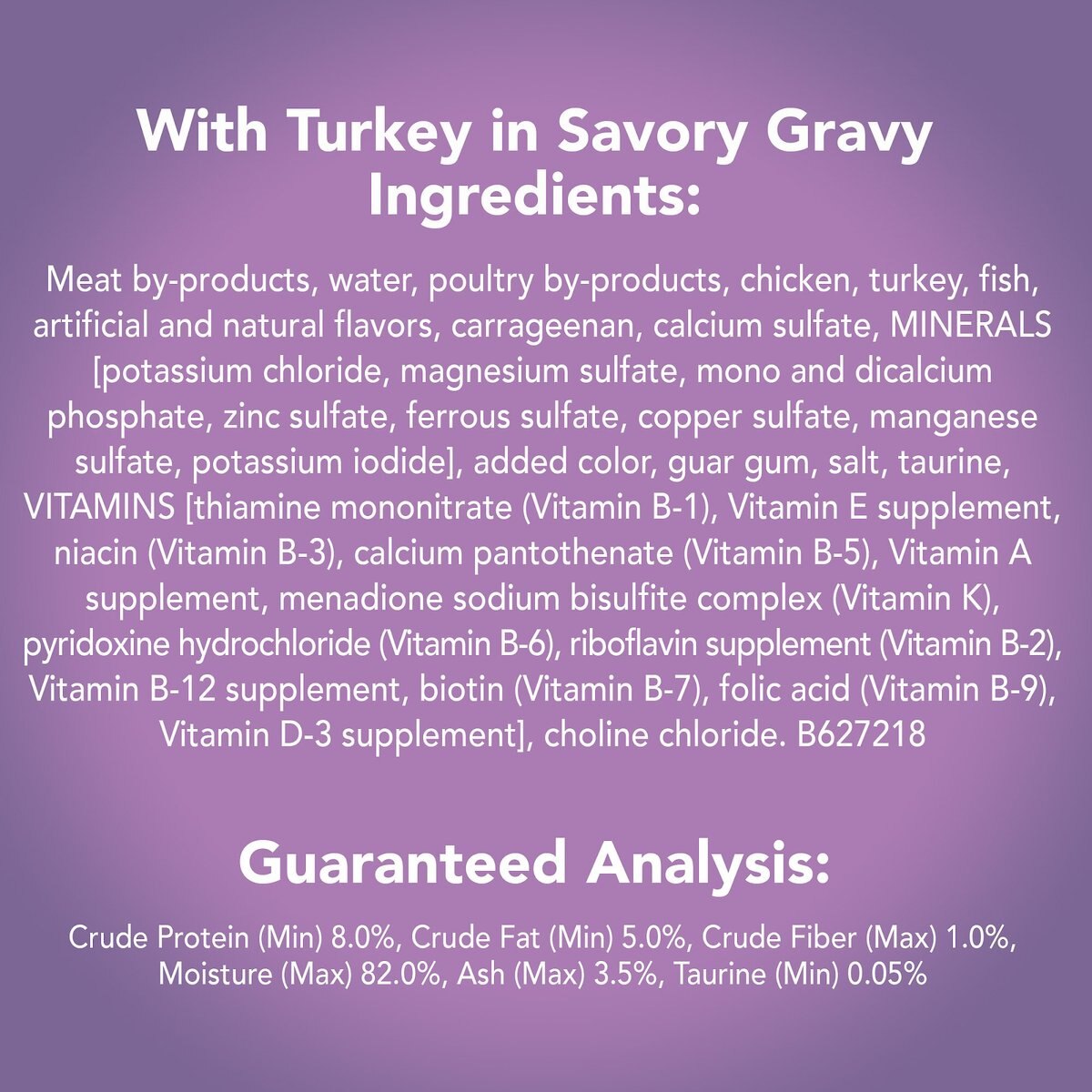 Friskies Extra Gravy Pate with Turkey in Savory Gravy Canned Cat Food