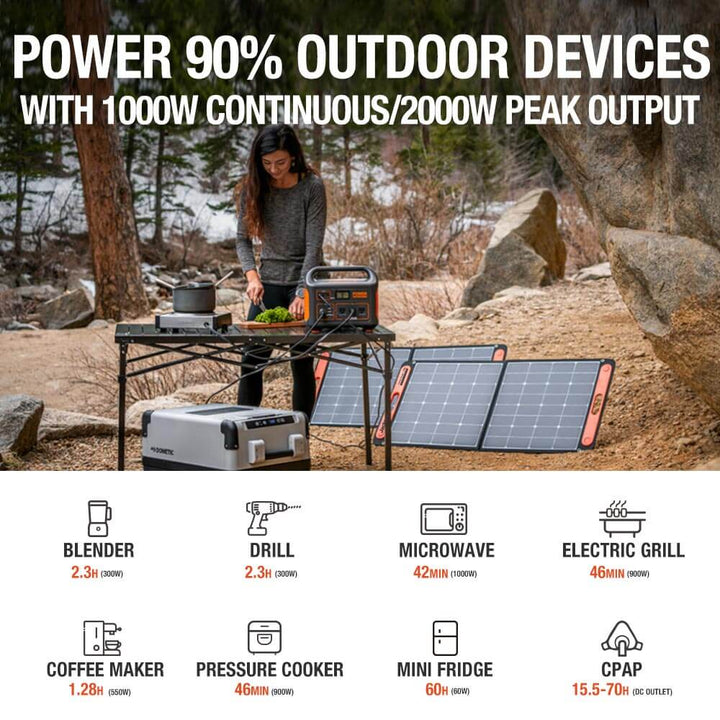 Jackery Explorer 880 Portable Power Station - For Outdoors, RV,  Camping, Hunting, Emergency Back Up