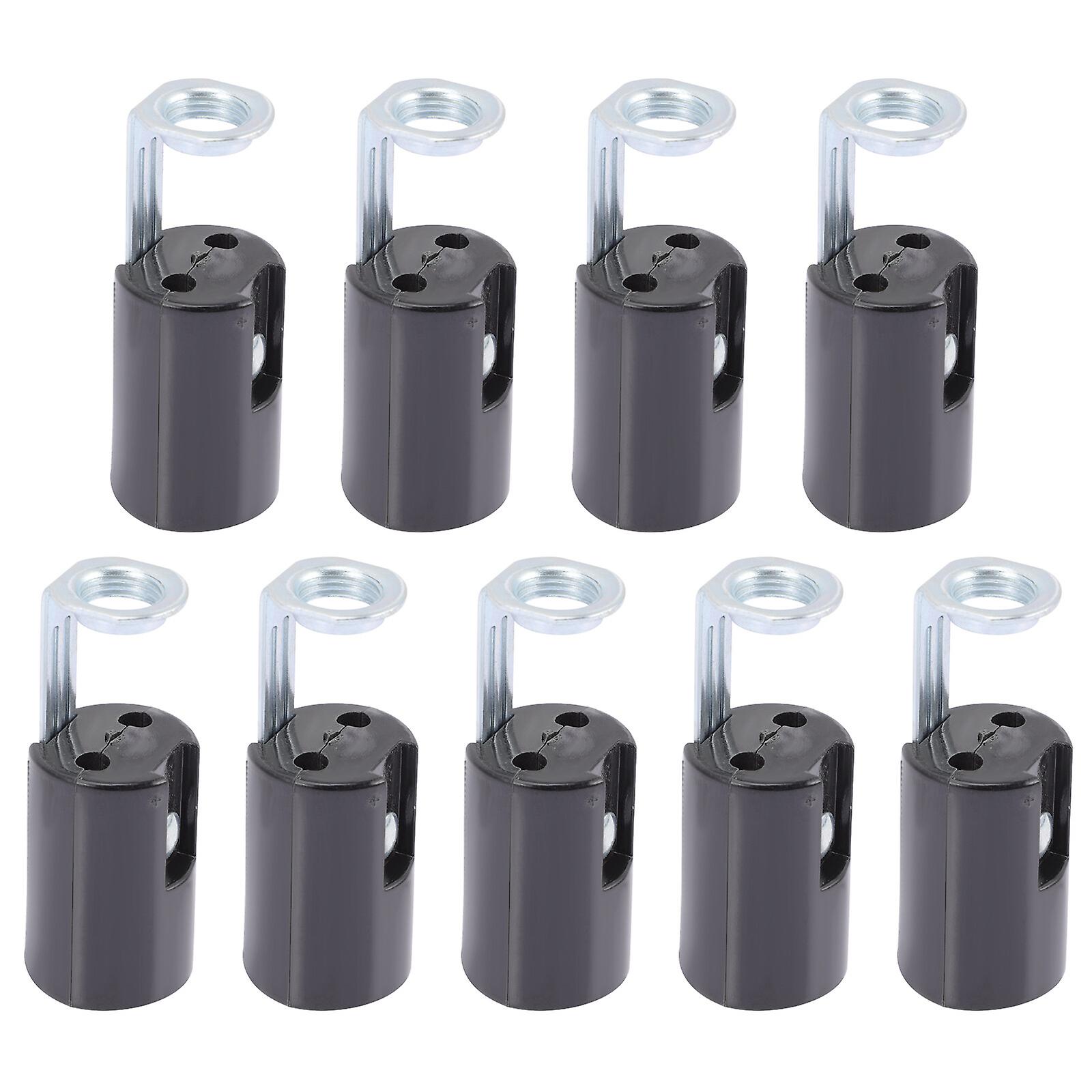 9 Pcs Candle Lamp Base Sockets Chandelier Lamp Holders Candle Light Bases