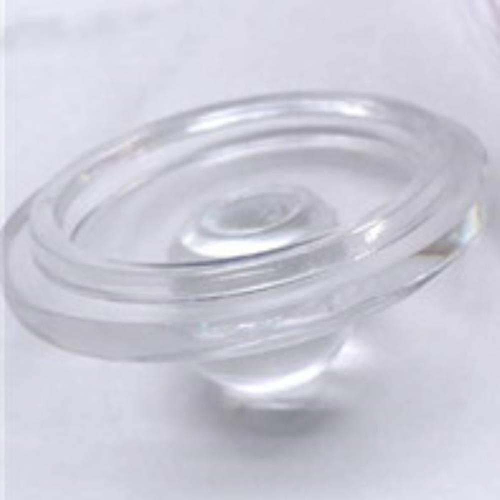 Transparent Desktop Dust-proof Storage， Double Conjoined Cylindrical Storage Tube