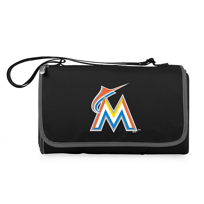 Picnic Time Miami Marlins Blanket Tote